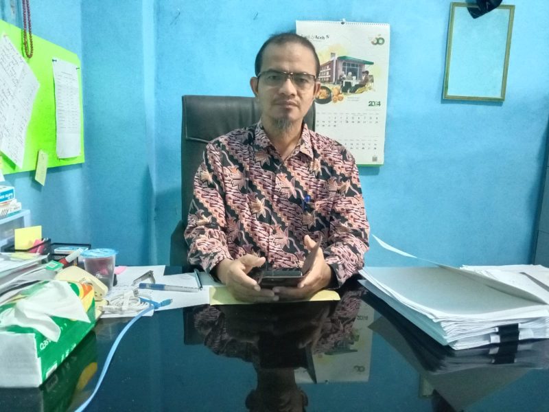 Kepala Sekretariat MPU kabupaten Simeulue, Rinaldi Bas, SE. Foto: dok. Argamsyah/NOA.co.id