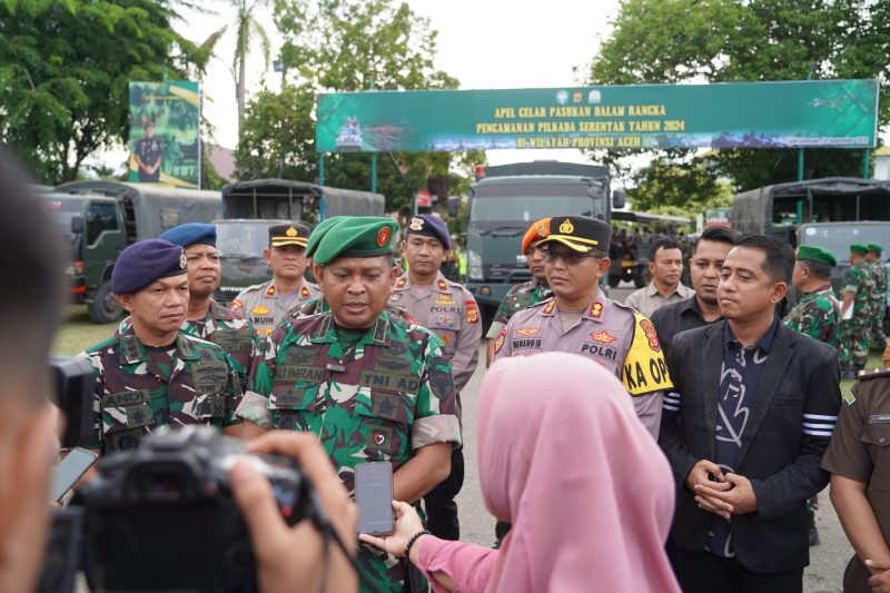 Pilkada Usai, Danrem Lilawangsa Ali Imran: Mari Berjabat Tangan, Rakyat Menanti Indonesia Maju. Foto: dok. Ist
