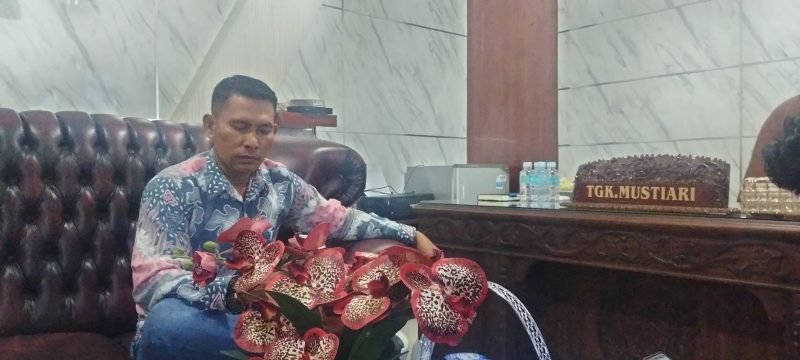 Wakil Ketua I DPRK Aceh Barat Daya, Tgk. Mustiari. (Foto. Teukunizar/NOA.co.id)