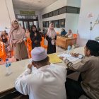 Dewan juri saat menyeleksi peserta MTQ di Kantor Camat Muara Tiga, Kabupaten Pidie, Minggu (3/11/2024) (Foto Amir Sagit.NOA.co.id).