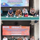 Warga Gampong Batee, Kecamatan Muara Tiga, Kabupaten Pidie, saat melaksanakan Musrenbang dan pelatihan dan penyuluhan stunting, Selasa (31/12/2024) (Foto.Amir Sagita.NOA.co.id)