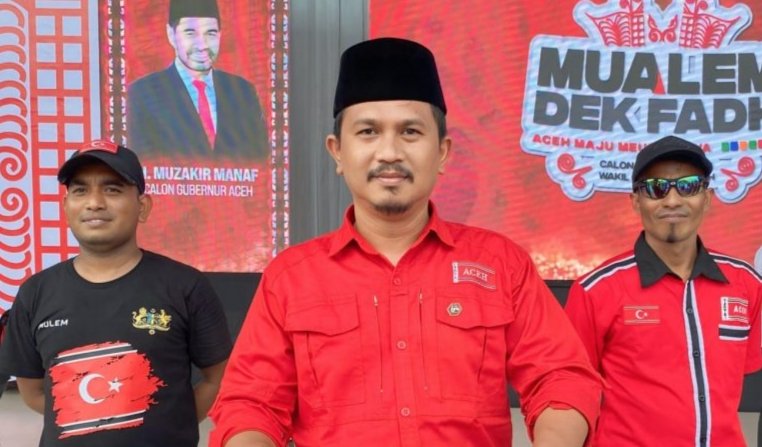 Ketua DPW Partai Aceh Aceh Barat Daya, Tgk. Am Nasir. (Foto. Teukunizar/NOA.co.id)