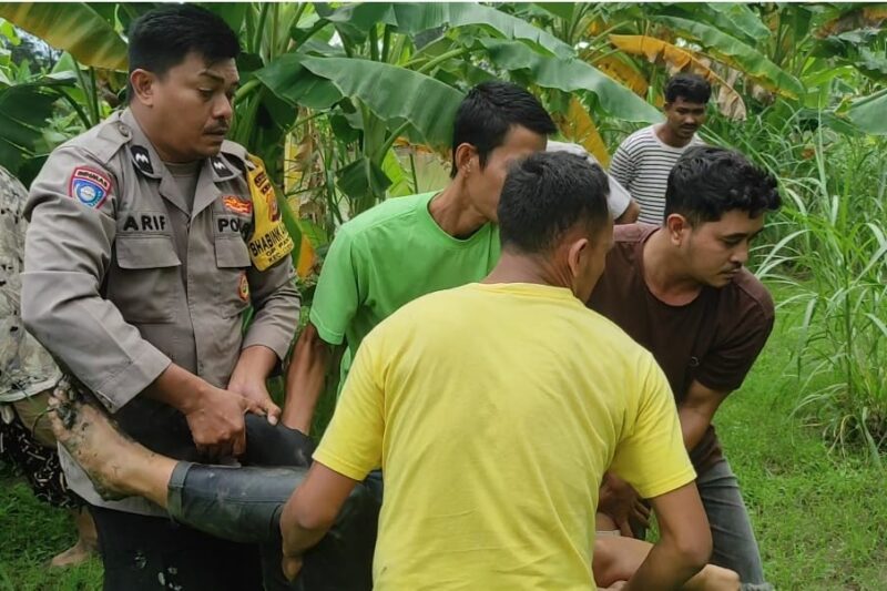 Diduga Hendak Akhiri Hidup, Seorang IRT Nekat Lompat ke Sungai. Foto: Dok. Polresta Banda Aceh