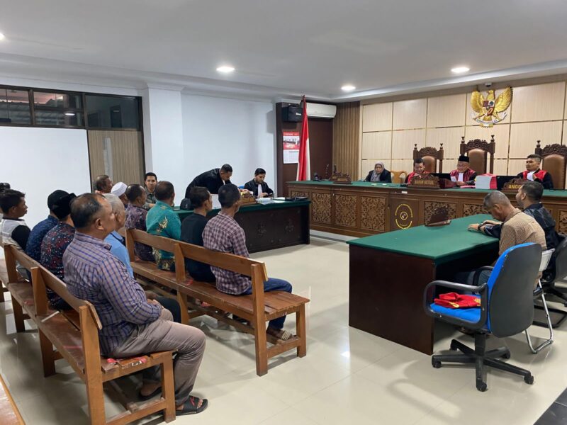 Jaksa Hadirkan 20 Saksi dalam Sidang Dugaan Korupsi Dana Desa di Aceh Besar. Foto: Dok. Pribadi