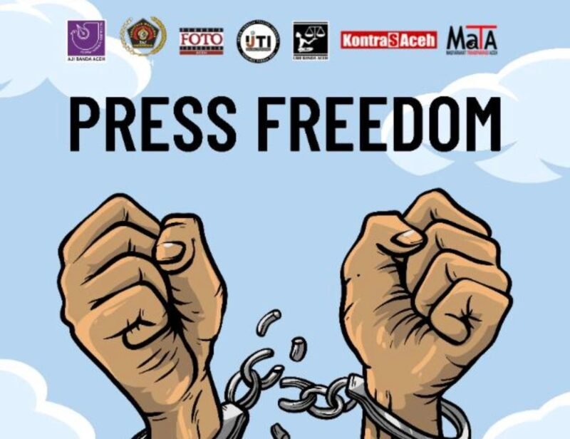 Komite Keselamatan Jurnalis Aceh Sikapi Penganiayaan terhadap Wartawan di Pidie Jaya. Foto: Dok. Ist