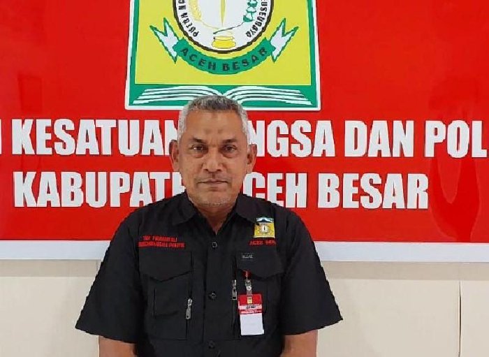 Kepala Badan Kesbangpol Aceh Besar, H. Sofian, SH FOTO/ MC ACEH BESAR