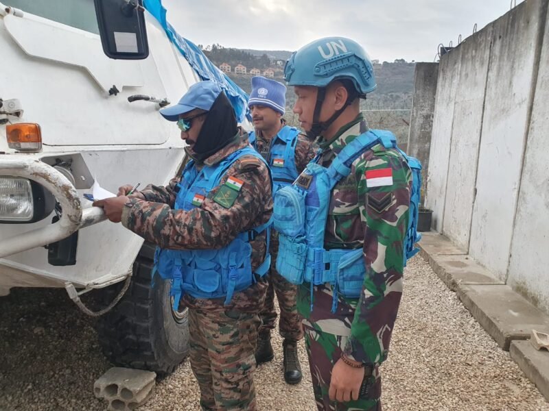 Prajurit Kodam IM Jalankan misi Perdamaian Dunia di Lebanon. Foto: Dok. MC Kodam IM