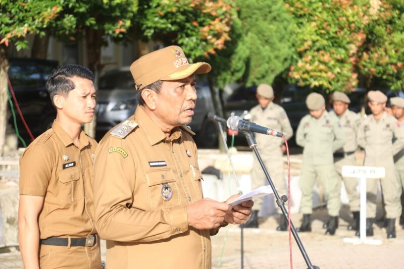 Apel Perdana, Wabup Pidie Jaya Ingatkan Transparansi Pengelolaan Aset Daerah. Foto: Dok. Ist