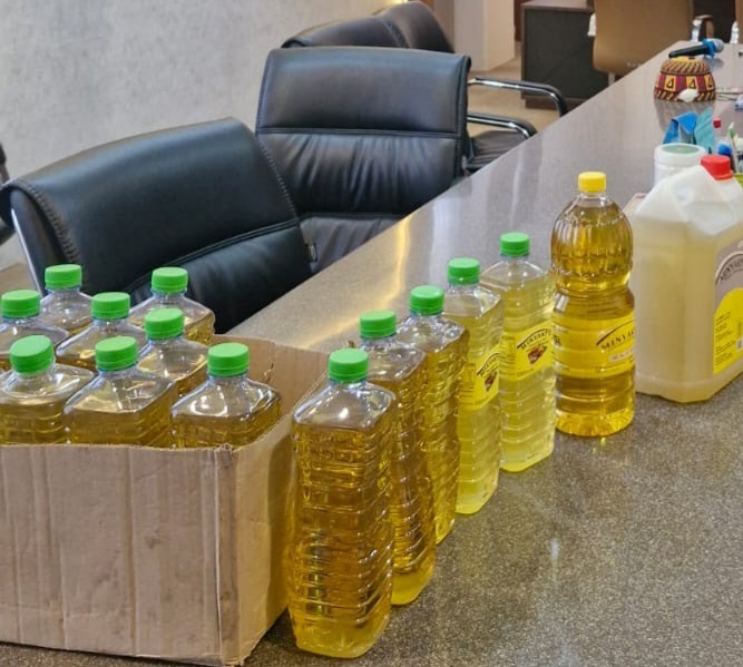 Sampel MinyaKita hasil Sidak Disperindag Aceh. (Foto/NOA.co.id/HO-Disperindag Aceh).