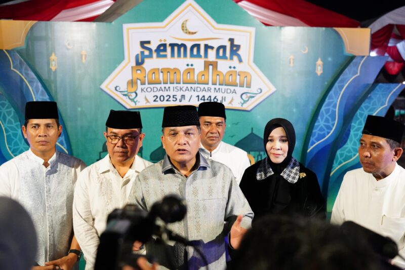 Gelar Semarak Ramadhan : Kodam IM Dorong Produktivitas dan UMKM Lokal Masyarakat Aceh. Foto: Dok. Kodam IM
