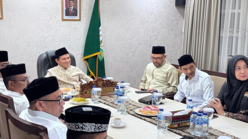 Rapat Dengan Forbes DPRI/DPD RI, Wagub Fadullah Bahas Dana Otsus Aceh. Foto: Dok. Humas BPPA