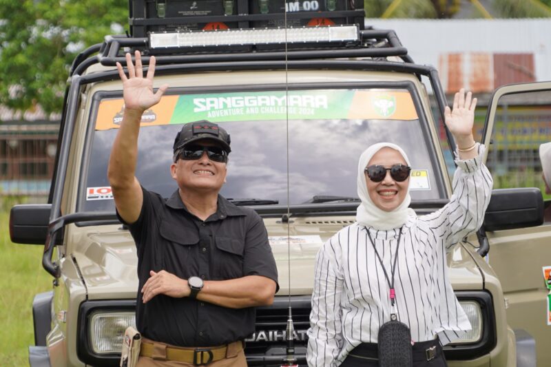 Pangdam IM dan Ketua Persit KCK Daerah IM Bersama PJU Ikuti Ramadhan Offroad di Aceh Besar. Foto: Dok. Humas Kodam IM