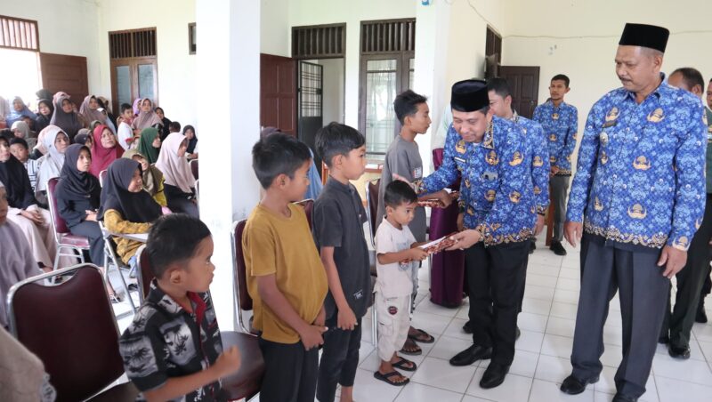 Pemkab Pidie Jaya Anggarkan Rp240 Juta Lebih Untuk Santunan 1.852 Anak Yatim Piatu. Foto: Prokopim Pidie Jaya