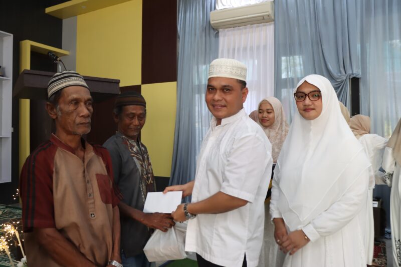 Peringati Nuzulul Qur'an, Polres Aceh Tamiang Gelar Buka Puasa Bersama Anak Yatim dan Dhuafa. Foto: Humas Polda Aceh