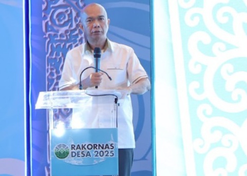 Jaksa Agung Muda Intelijen,  Reda Manthovani saat menghadiri Rakomas Organisasi Desa Bersatu 2025, Jakarta, Rabu (19/3/2025). (Foto : NOA.co.id/HO- Puspenkum Kejagung RI).