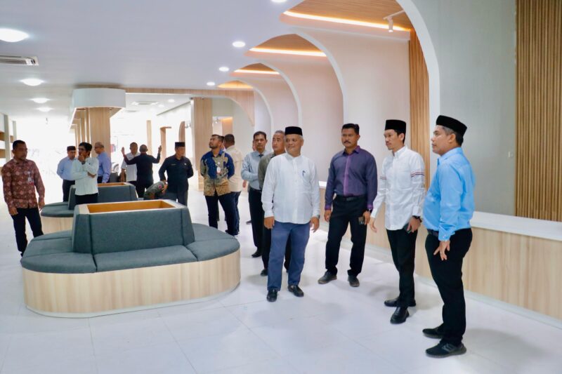 Bupati Aceh Barat Tinjau Kesiapan Mall Pelayanan Publik yang Segera Diluncurkan. Foto: Dok. Diskominsa Aceh Barat