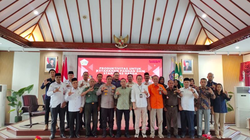 TPID Lhokseumawe Bahas Strategi Pengendalian Inflasi Jelang Lebaran. Foto: Ist