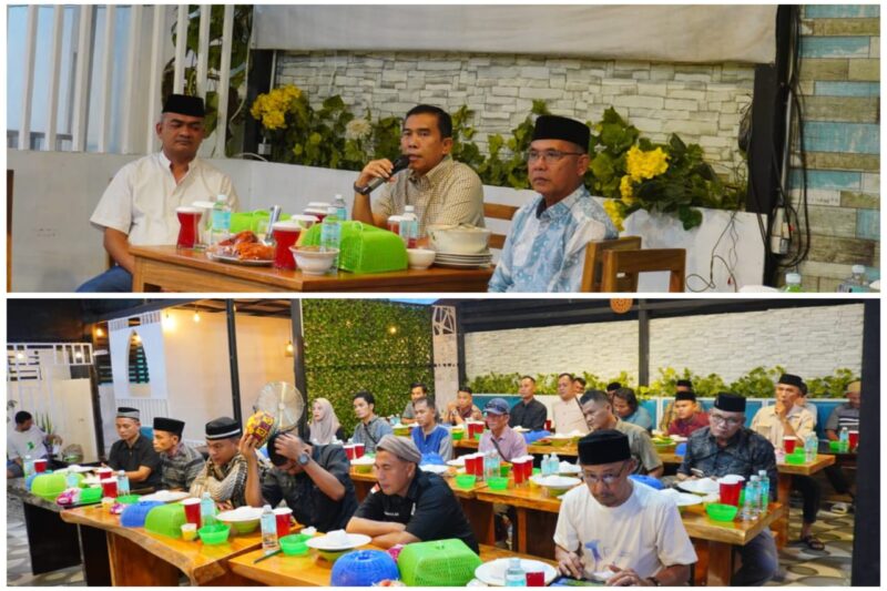 Bupati Bersama Wakil Bupati Simeulue dan Wartawan Gelar Buka Puasa Bersama. Foto:dok. Argamsyah/Noa.co.id.