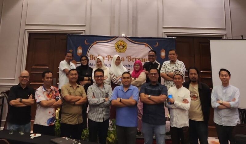 Acara bukber kelas 28C Universitas Borobudur. Foto: ist.