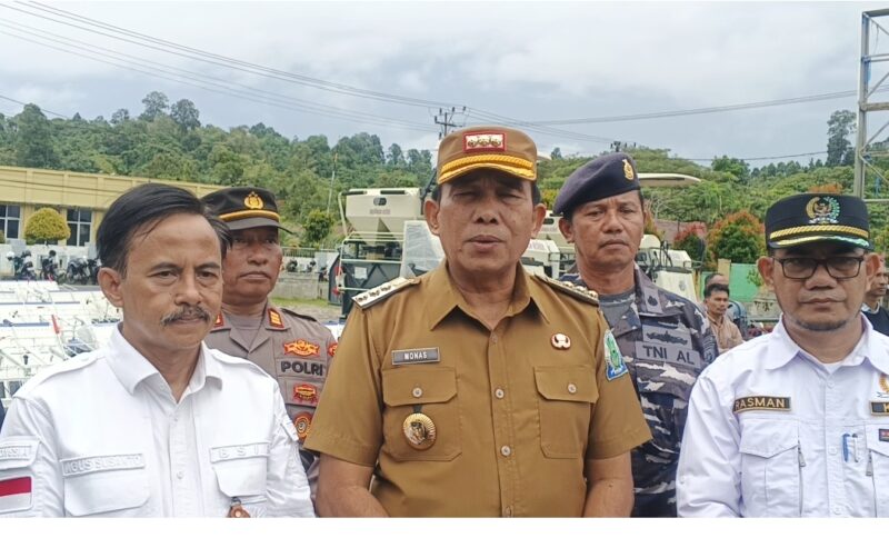 Bupati Simeulue Luncurkan Brigade Pangan, Petani Dapat Bantuan Pertanian. Foto:dok. Argamsyah/Noa.co.id.