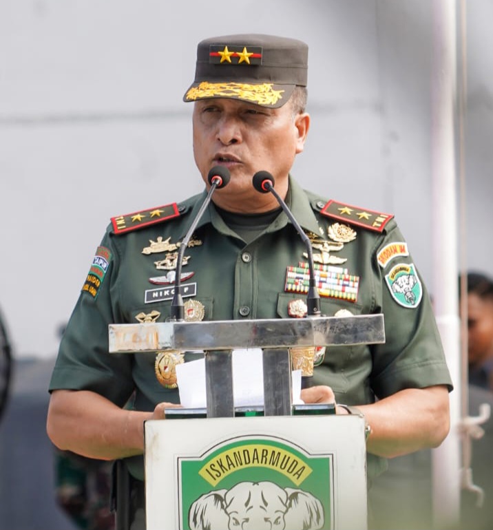 Pangdam IM ajak Masyarakat patuhi lalulintas dan jaga ketertiban saat kembali Mudik. Foto: Dok. Pendam IM