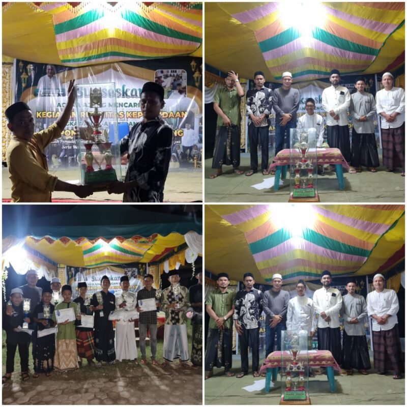 Gampong Keulilee Selenggarakan Ajang Cari Bakat untuk Anak-anak. Foto: Dok. Pribadi