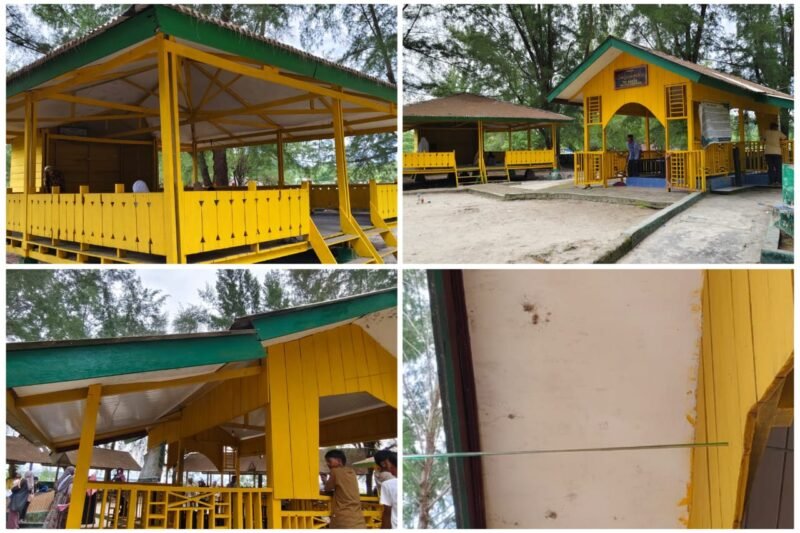 Bangunan Pondok-pondok disekitar makam Tengku Diujung. Foto:dok. Argamsyah/Noa.co.id.