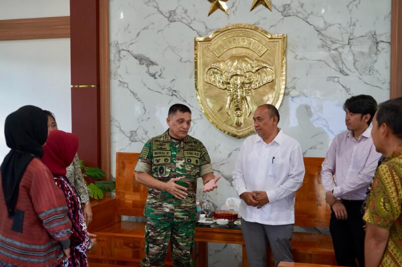 Mayjen TNI Niko Fahrizal Dukung Penuh Rencana Pembangunan Batalyon Teritorial di Wilayah Kodam IM. Foto: Dok. Humas Pendam IM