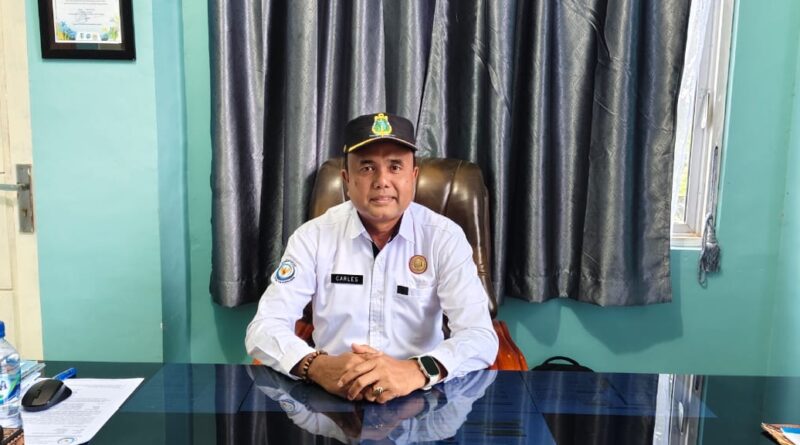 Kepala Dinas Kelautan dan Perikanan Kabupaten Simeulue Carles, S.ST.Pi.,M.Si. Foto:Dok. Argam/Noa.co.id.