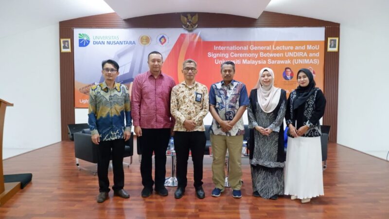 Dorong Riset Internasional, UNDIRA Kolab dengan Universiti MalaysiaPerkuat Riset Internasional, UNDIRA Kolab dengan Universiti Malaysia. Foto: ist