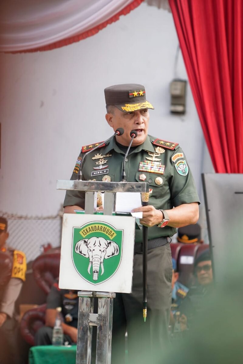 Pangdam IM: Lomba Batalyon Tangkas Sebagai Ajang unjuk kemampuan. Foto: Dok. Humas Kodam IM