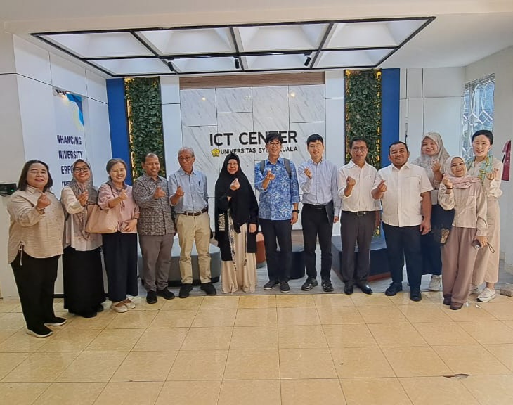 Balai Pelayanan Pelindungan Pekerja Migran Indonesia (BP3MI) Aceh dan tim berkunjung ke Universitas Syiah Kuala (USK), Banda Aceh, Kamis (8/5/2025). (Foto : Farid Ismullah/NOA.co.id).