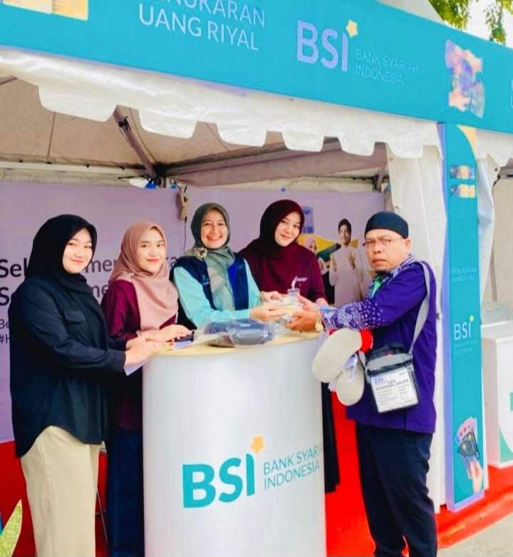 BSI Aceh Optimalkan Layanan Penukaran Riyal Jamaah Haji Aceh. Foto: Dok. BSI Aceh