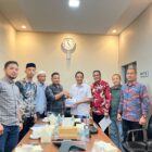 Pengurus Ikatan Warga Tanah Luas dan Nibong (IWATAN) saat mengadakan pertemuan dengan PT. Pema Global Energy (PT. PGE) pada Selasa (20/5/2025). Foto: Dok. Humas IWATAN