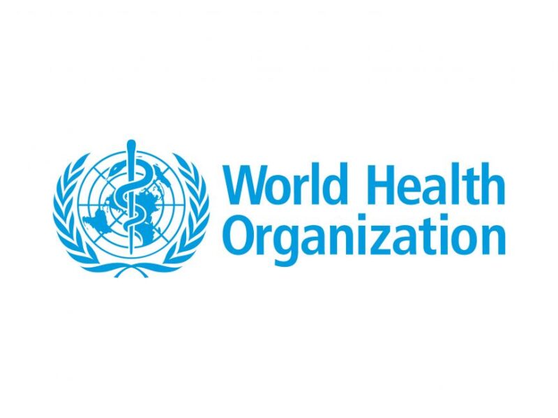 Logo World Health Organization (WHO).