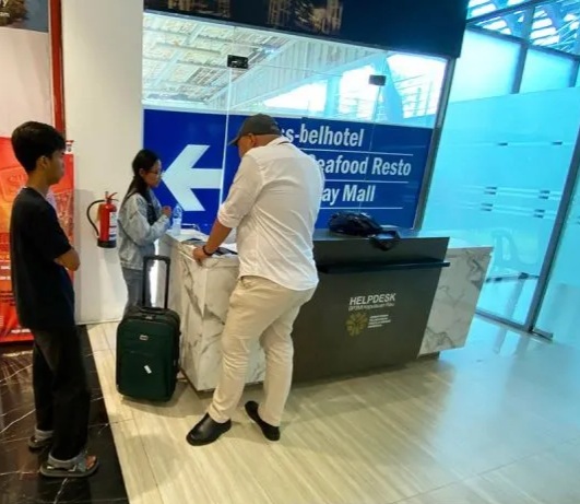 Tim BP3MI Kepri gagalkan pengiriman calon pekerja migran ilegal di Helpdesk Pelabuhan Internasional Harbour Bay Batam, Senin (2/6/2025). (NOA.co.id/HO-KP2MI).