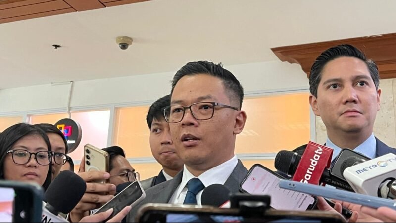 Menlu Sugiono Usai rapat dengan Komisi I DPR RI di Gedung DPR, Jakarta Pusat, Senin (30/6/2025). (Foto : Istimewa).