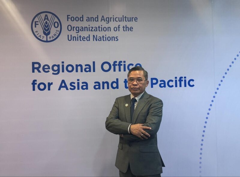 Alue Dohong, Asisten Direktur Jenderal dan Perwakilan Regional FAO untuk Asia dan Pasifik. (Foto : NOA.co.id/HO-FAO).