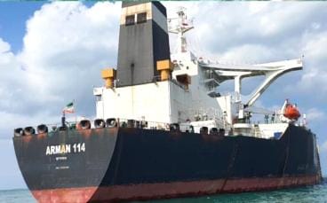 Kapal MT Arman 114. (Foto : NOA.co.id/HO-Puspenkum Kejagung RI/Kejati Kepri).
