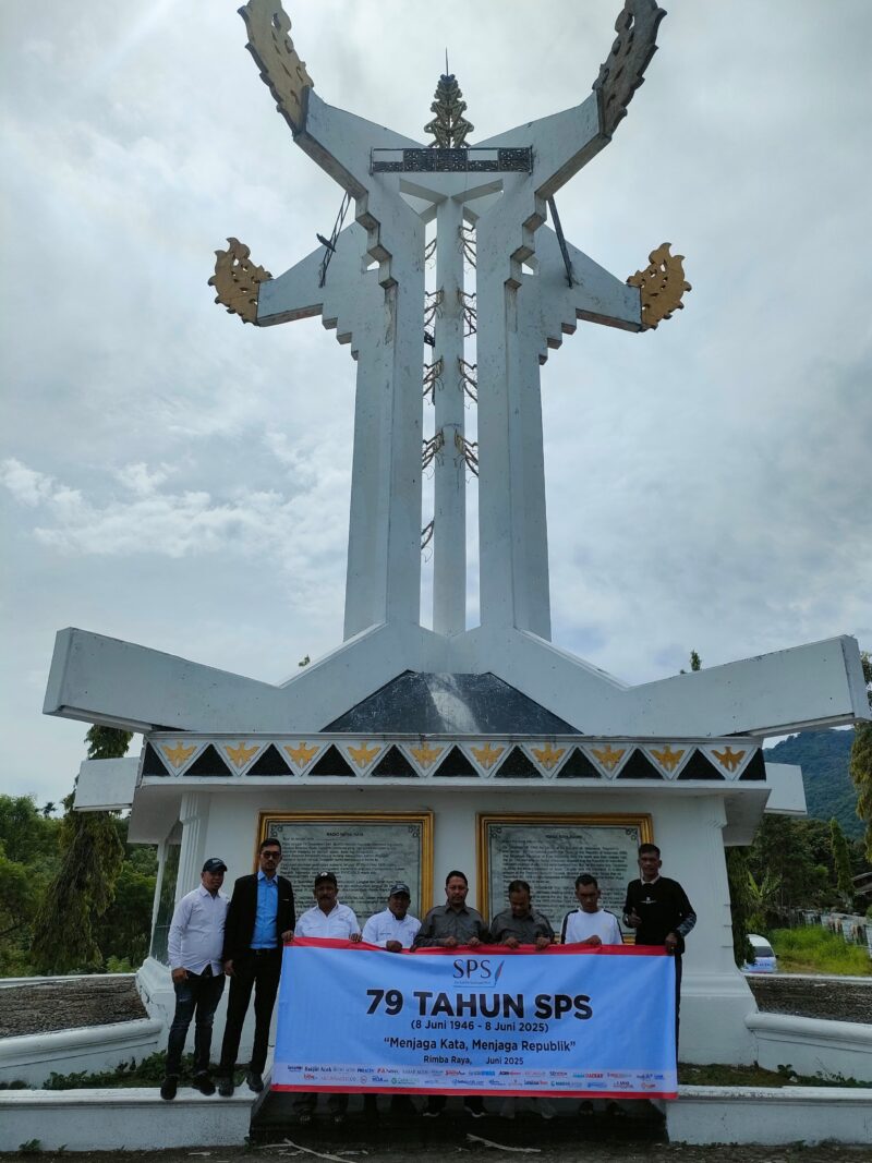 SPS Aceh Rayakan HUT ke-79 di Tapak Sejarah Radio Rimba Raya. Foto: Ist