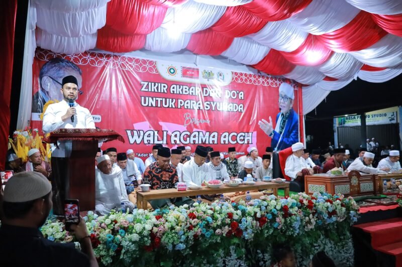 Wakil Bupati Said Fadheil: Zikir Akbar Perkuat Jati Diri Masyarakat Aceh dan Ingatkan Nilai Perjuangan. Foto: Dok. Diskominsa Aceh Barat