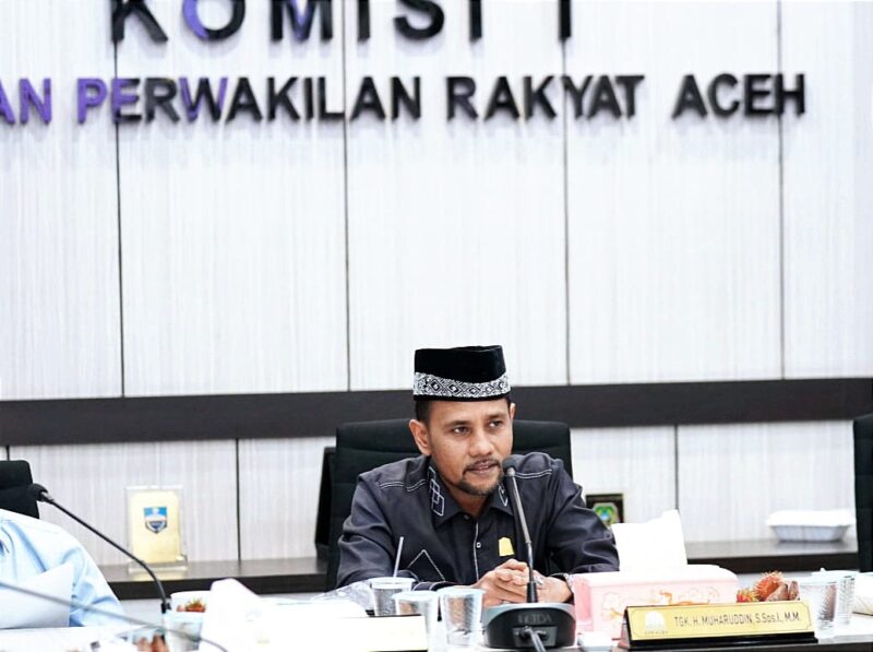 Ketua Komisi 1 Dewan Perwakilan Rakyat Aceh, Tgk Muharuddin. Foto: Dok. Reza/Acehonline