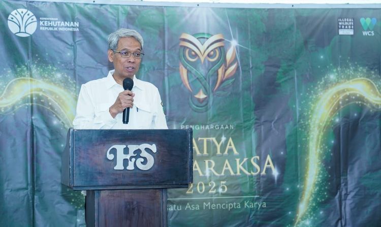 Direktur Jenderal KSDAE, Satyawan Pudyatmoko. (Foto : NOA.co.id/HO-Kemenhut).