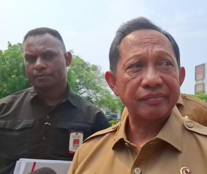 Mendagri Tito Karnavian menemui Presiden Prabowo Subianto di Istana Kepresidenan, Jakarta (Firda CA/detikcom)