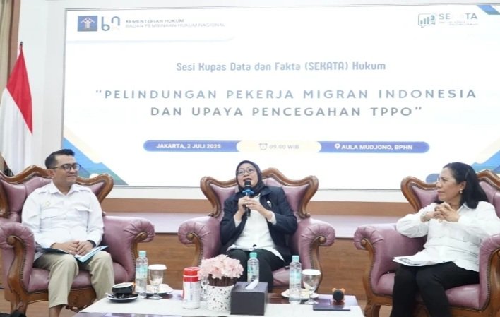 BPHN Kemenkum saat memulai program perdana bertajuk Sesi Kupas Data dan Fakta Hukum (Sekata), Jakarta, Rabu (2/7/2025). (Foto : NOA.co.id/HO-BPHN Kemenkum).