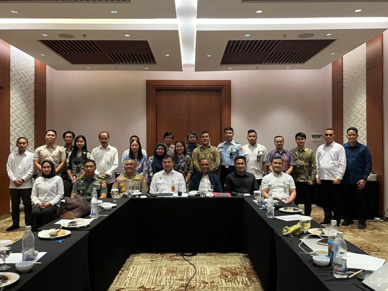 Rapat Koordinasi Penyusunan Rekomendasi Kebijakan Pencegahan dan Penegakan Hukum Terorisme, Jakarta, Kamis (23/7/2025). (Foto : NOA.co.id/HO-Kemenko Polkam RI).