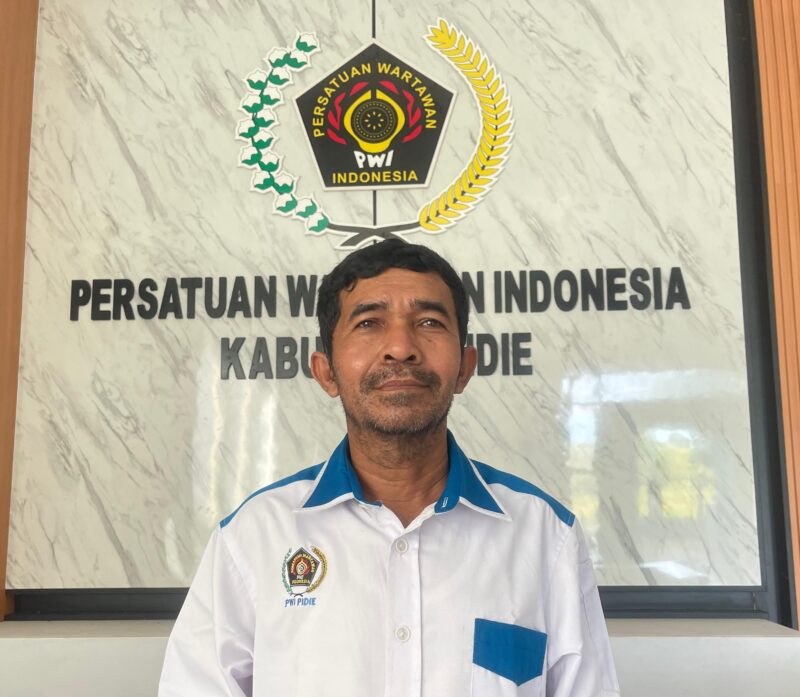 Ketua Panitia Konferkab PWI Pidie, Zamah Sari