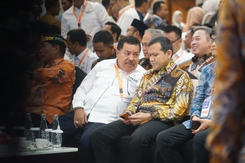 Wakil Gubernur Aceh saat menghadiri Pengukuhan Dewan Pengurus Asosiasi Pemerintah Kabupaten Seluruh Indonesia (APKASI) periode 2025-2030 yang berlangsung di Puri Agung, Grand Sahid Hotel, Jakarta, Kamis, 17 Juni 2025. Foto: Dok. Humas BPPA