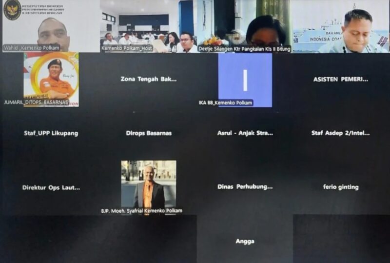 Rakor tindak lanjut tragedi kebakaran kapal penumpang KM Barcelona V, Jakarta, Senin (21/7/2025). (NOA.co.id/HO-Kemenko Polkam).