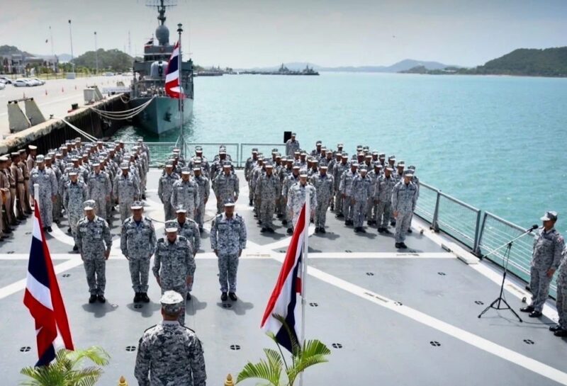 Thailand kirim empat kapal perang ke perbatasan Kamboja. Foto/The Nation